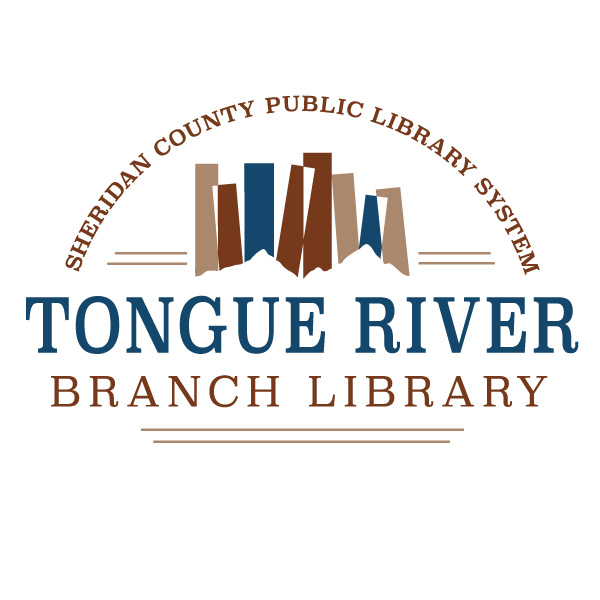 Tongue River Branch Library System - logo design - branding design