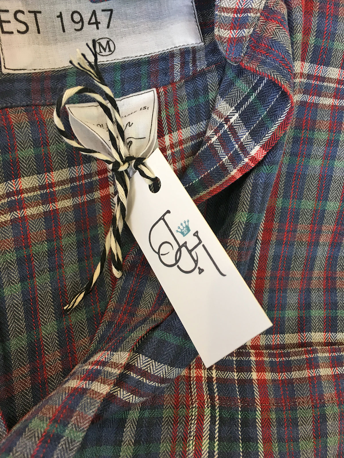 clothing hang tag design
