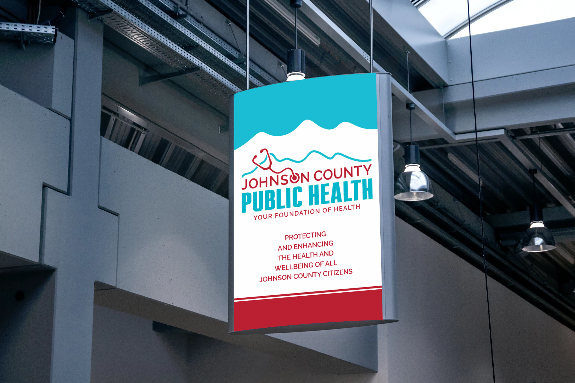 Johnson County Public Health Logo design