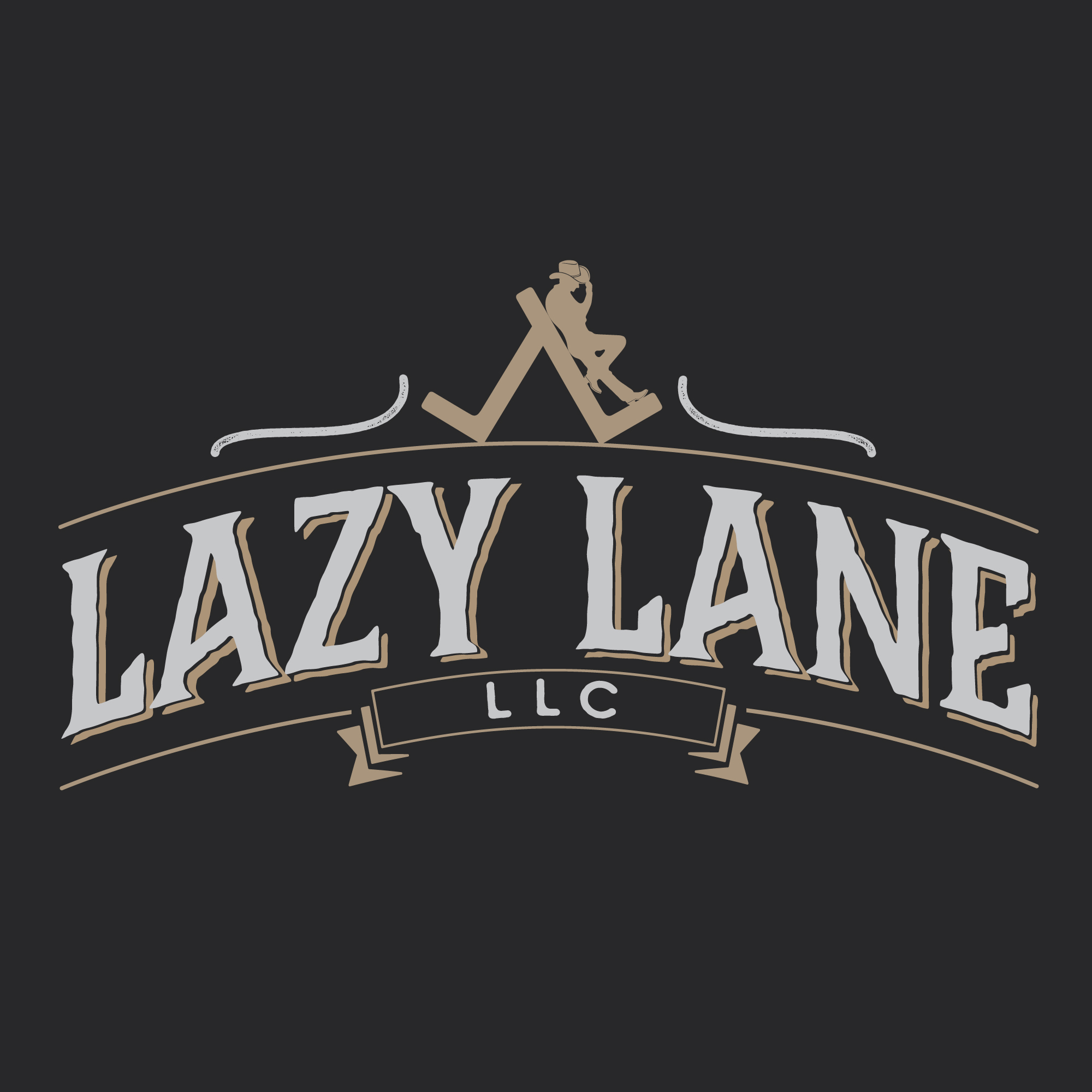 Lazy Lane logo design