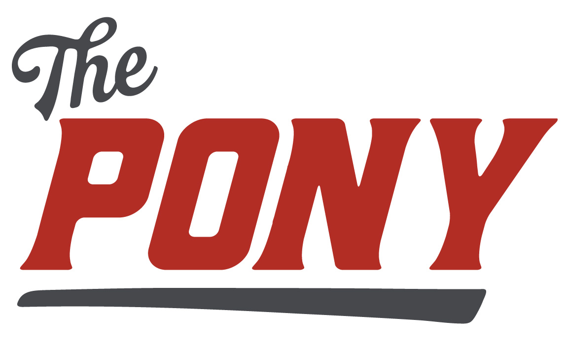 The Pony Grill and Bar logo design