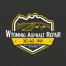 Wyoming Asphalt Repair logo graphic design