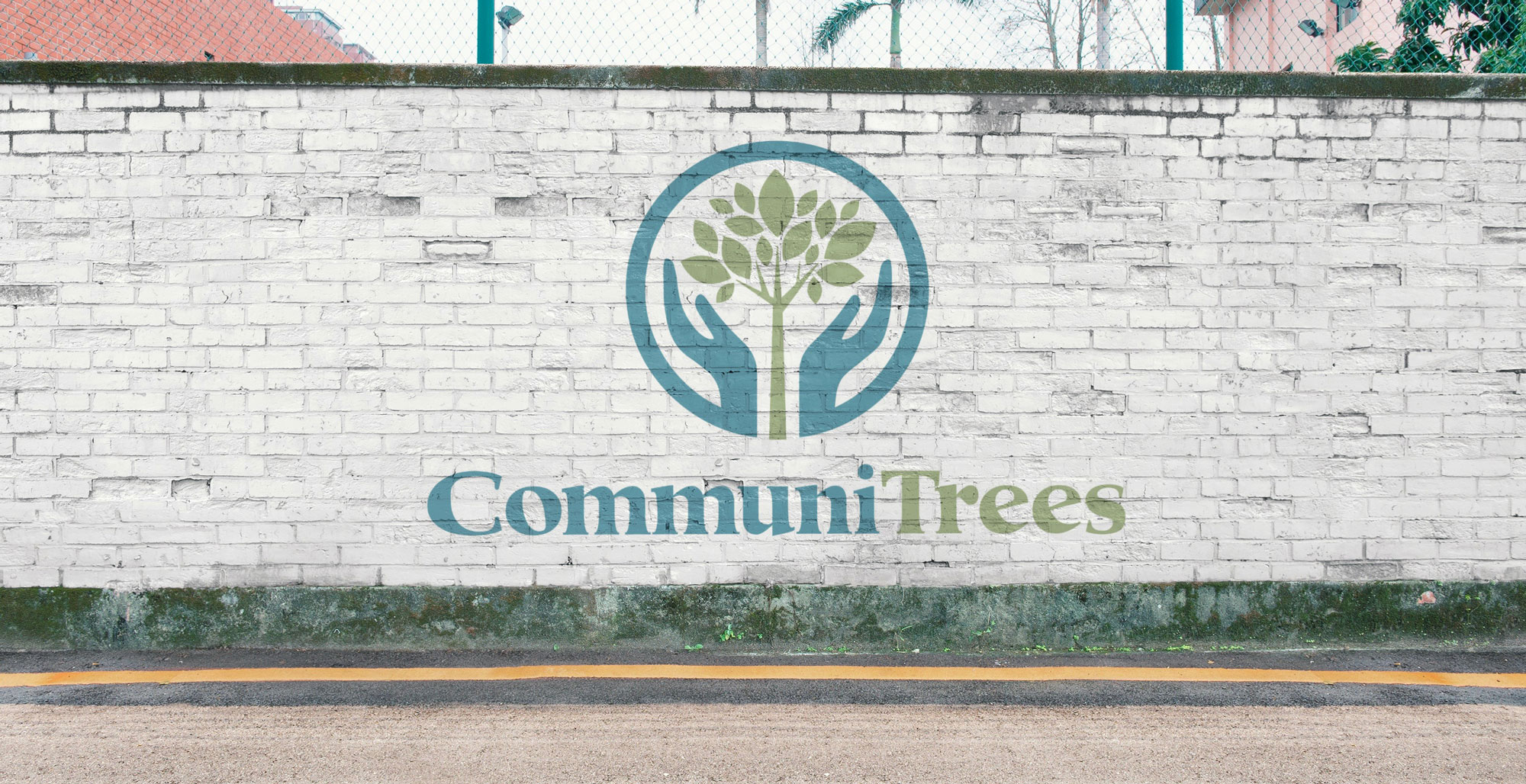CommuniTrees Logo Graphic Design, Tree Service
